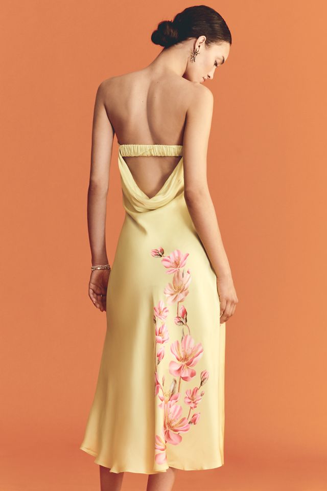 Farm Rio x Anthropologie Strapless Printed Midi Slip Dress #2