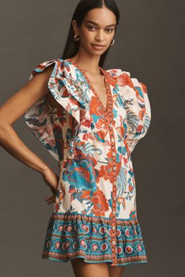 Farm Rio Marlow Floral Dress | Anthropologie
