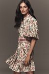 @loverlygrey x Farm Rio Short-Sleeve Mini Dress