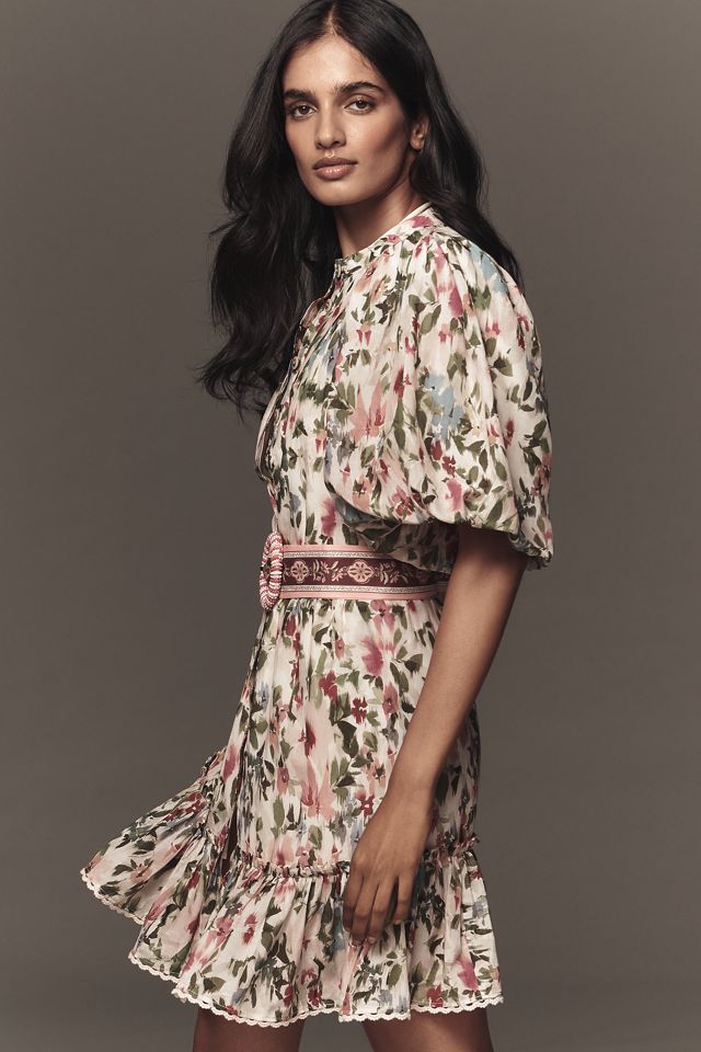 @loverlygrey x Farm Rio Short-Sleeve Mini Dress #1