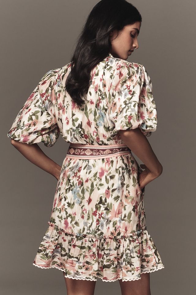 @loverlygrey x Farm Rio Short-Sleeve Mini Dress #2