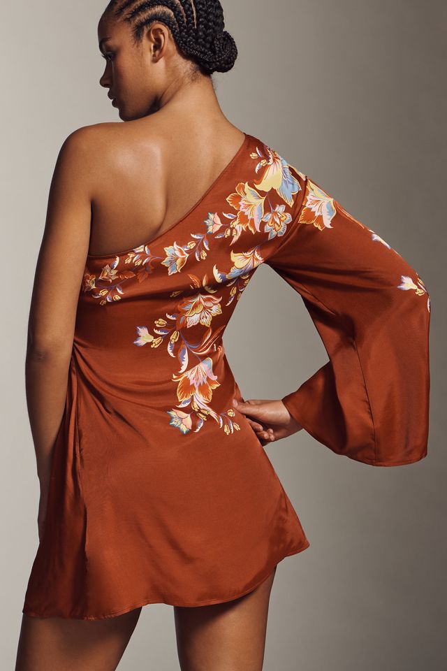 Farm Rio x Anthropologie One-Shoulder Mini Dress #3