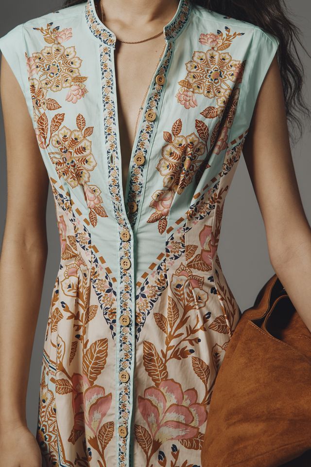 Farm Rio x Anthropologie Sleeveless Mini Dress | Anthropologie
