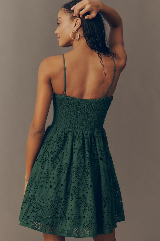 Farm Rio x Anthropologie Sleeveless Bow Mini Dress | Anthropologie