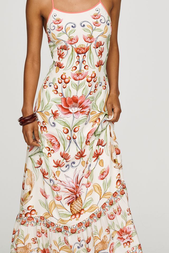 Anthropologie x Farm Rio Printed Strappy Maxi Dress | Anthropologie