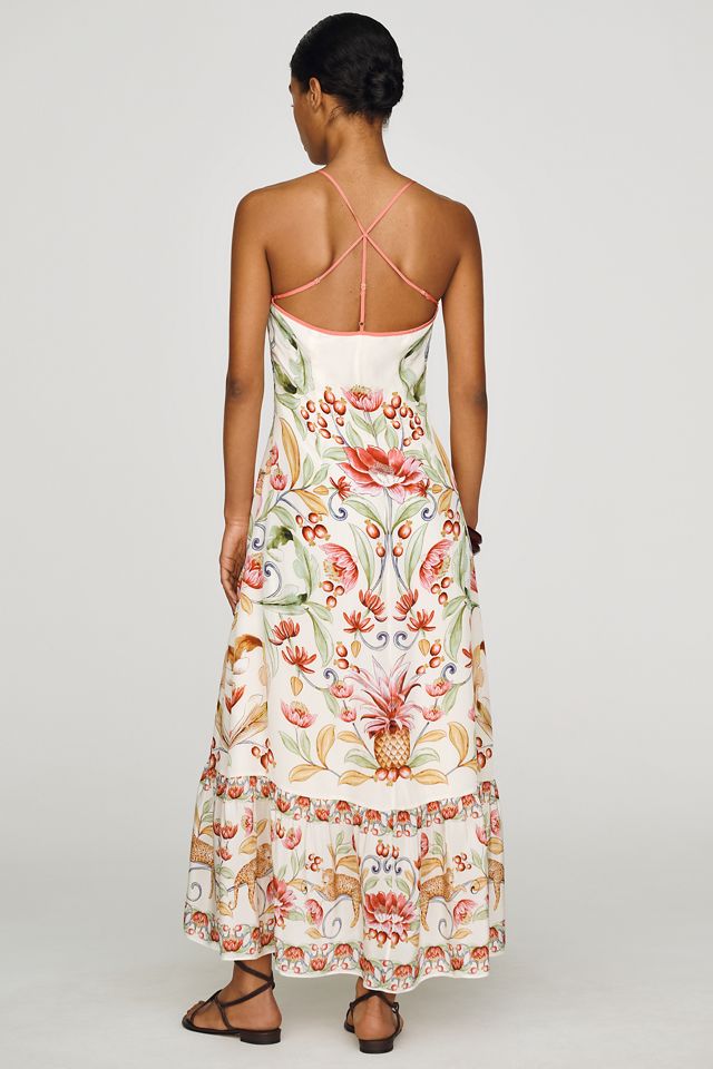 Anthropologie x Farm Rio Printed Strappy Maxi Dress #2