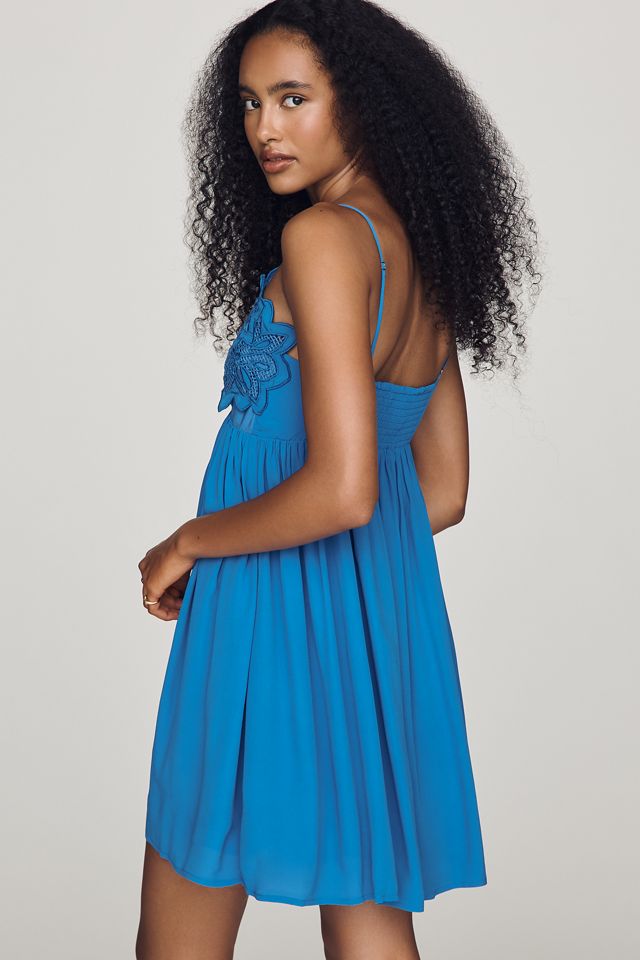 Anthropologie x Farm Rio Cutwork Mini Dress #1