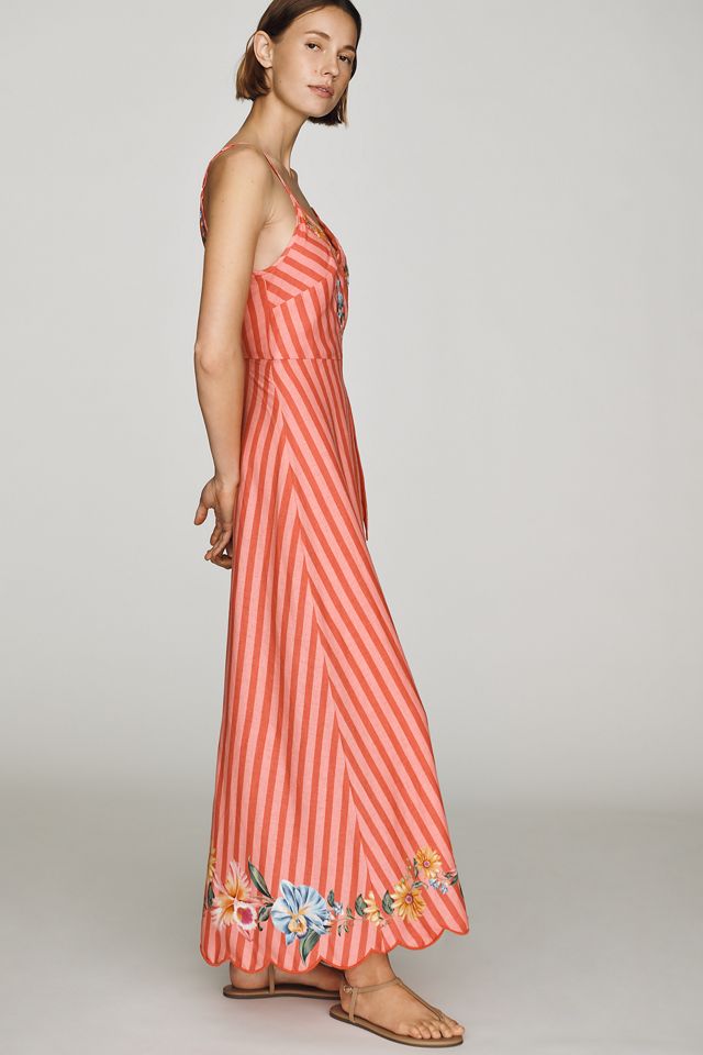 Farm Rio x Anthropologie Wrap Maxi Dress #1