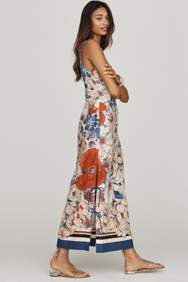 farm rio x anthropologie ruched tie-front dress Farm Rio x Anthropologie Ruched Tie-Front Dress