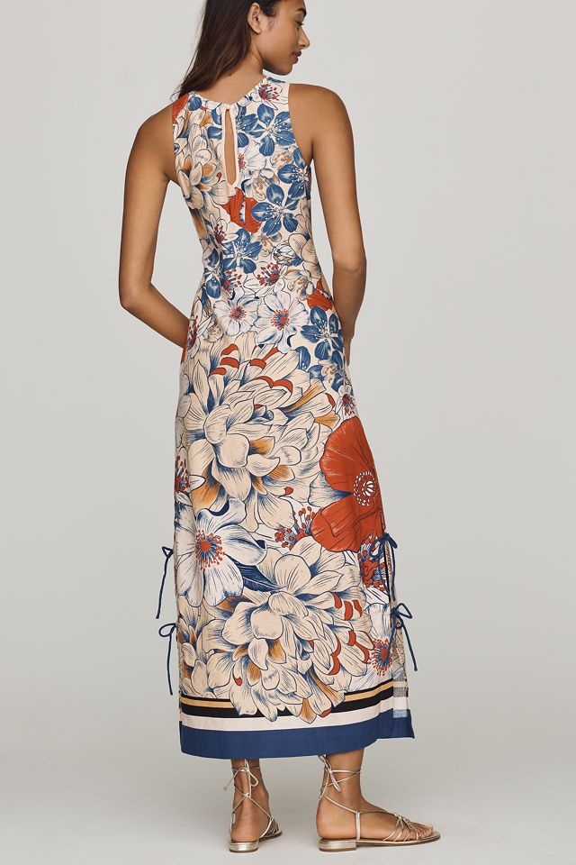 Farm Rio x Anthropologie  Sleeveless Tie Maxi Dress #3