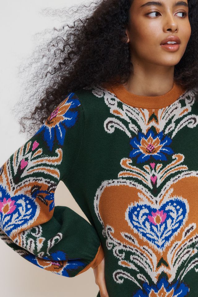 Farm Rio x Anthropologie Sweater Mini Dress #2