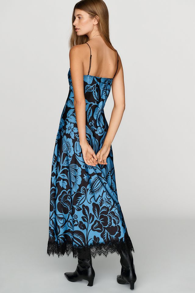 Farm Rio x Anthropologie Slip Maxi Dress #1