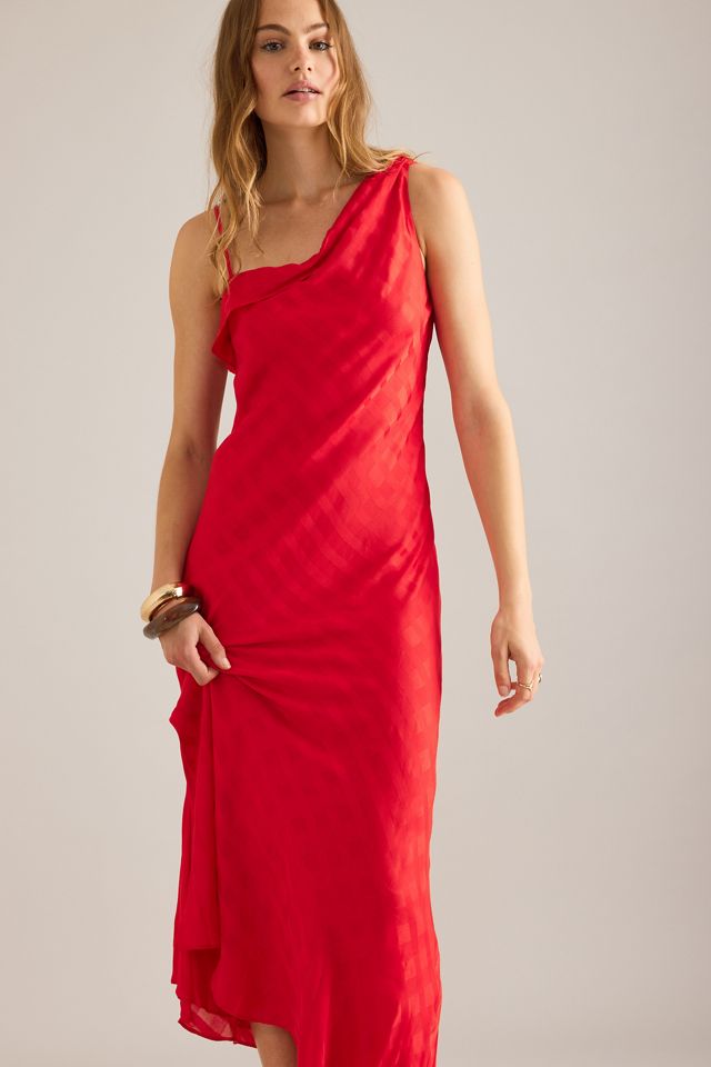 Samsoe Samsoe Samarina Asymmetric Midi Dress #4