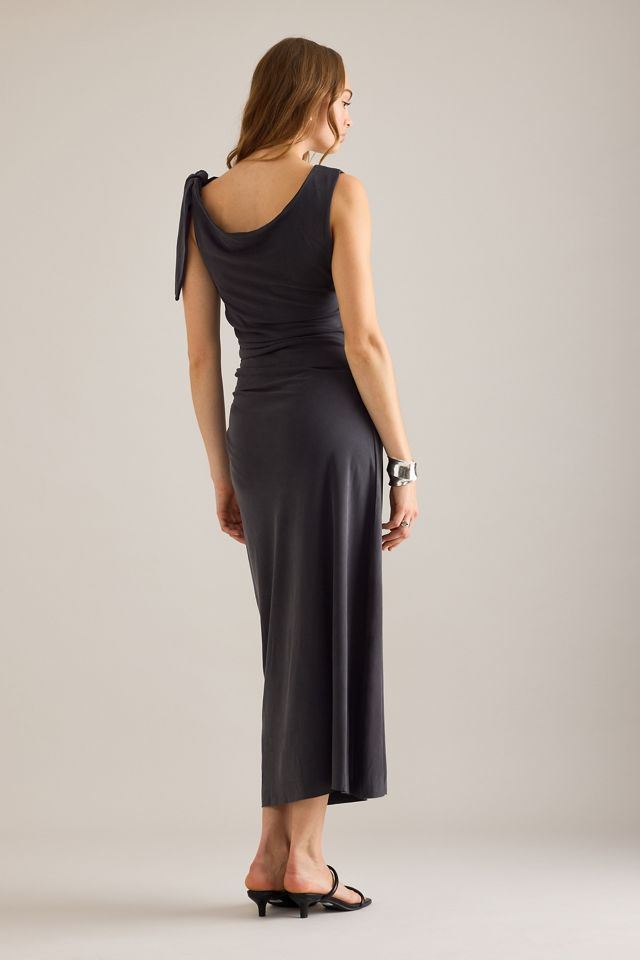 Samsoe Samsoe Sasus Schulterfreies Maxikleid #1
