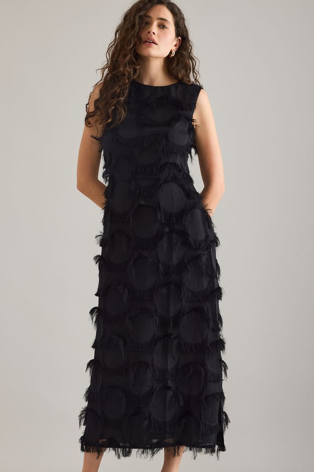 Abito midi senza maniche con frange Samsoe Samsoe Saporto #2