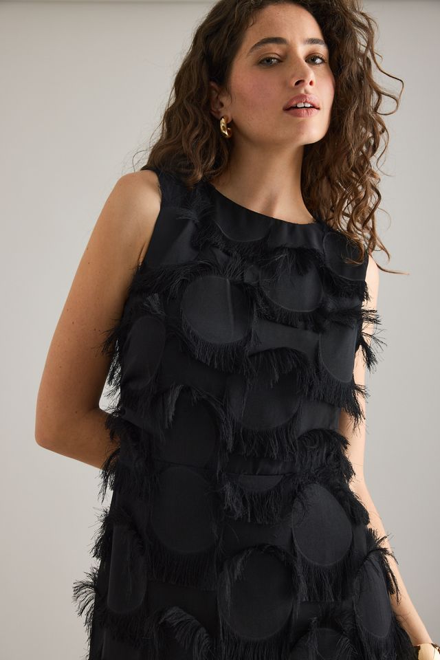 Abito midi senza maniche con frange Samsoe Samsoe Saporto #4