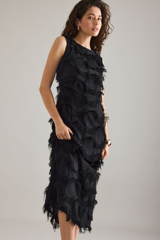 Abito midi senza maniche con frange Samsoe Samsoe Saporto #3