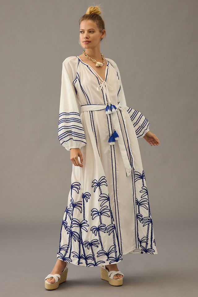 期間限定セール! Anthropologie Embroidered Peasant Dress LACE The Label Embroidered Peasant Dress | Anthropologie