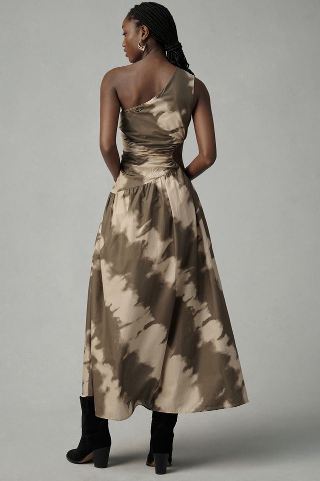 LACE The Label One-Shoulder Cutout Maxi Dress #1