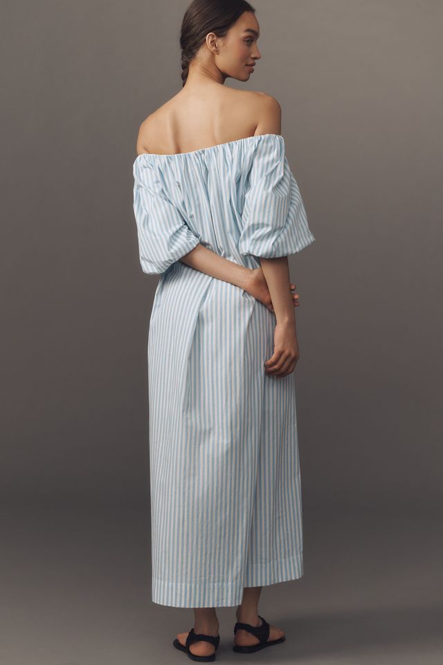 Essentiel Antwerp Off-The-Shoulder Midi Dress #1