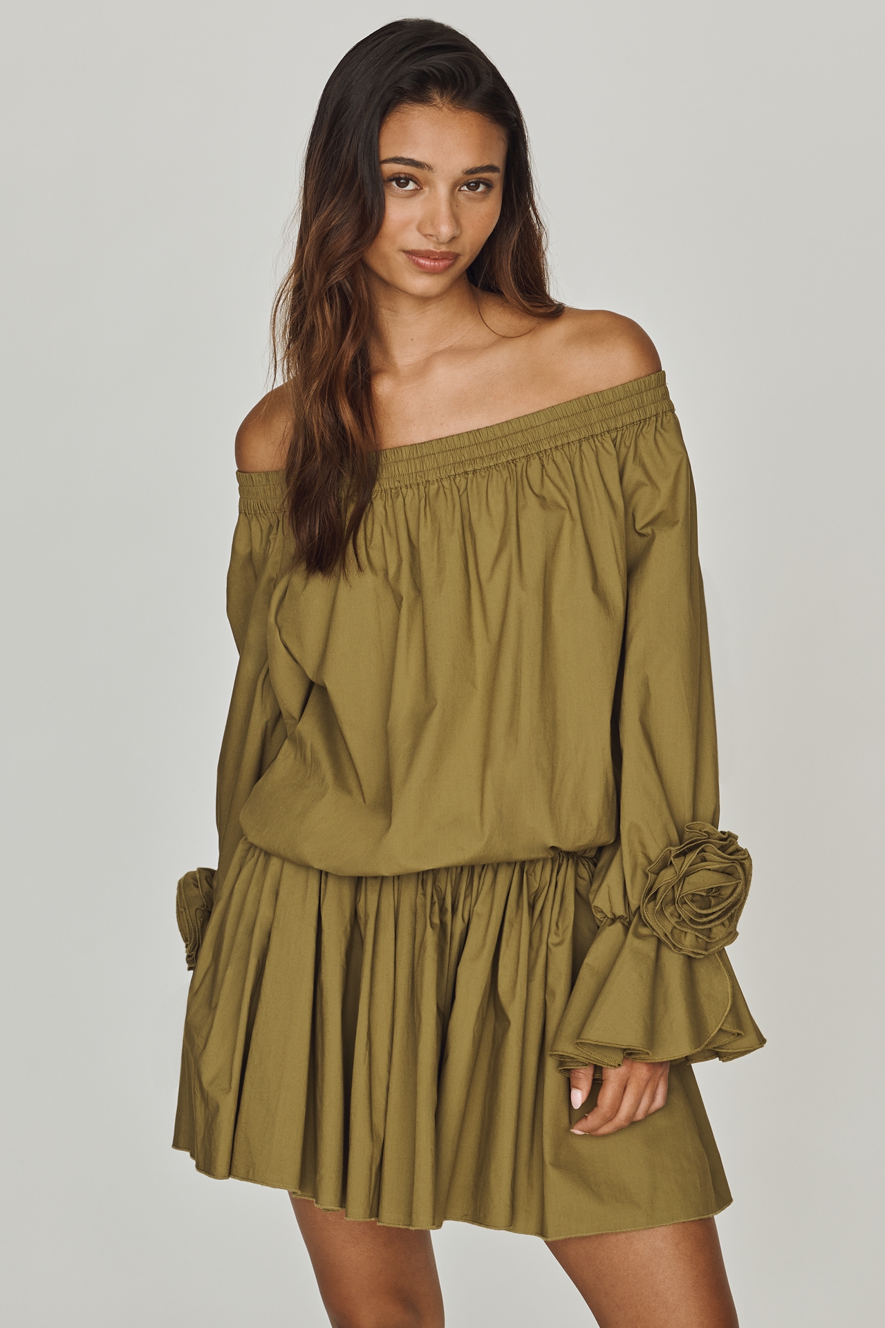Essentiel Antwerp Jegan Off-Shoulder Dress