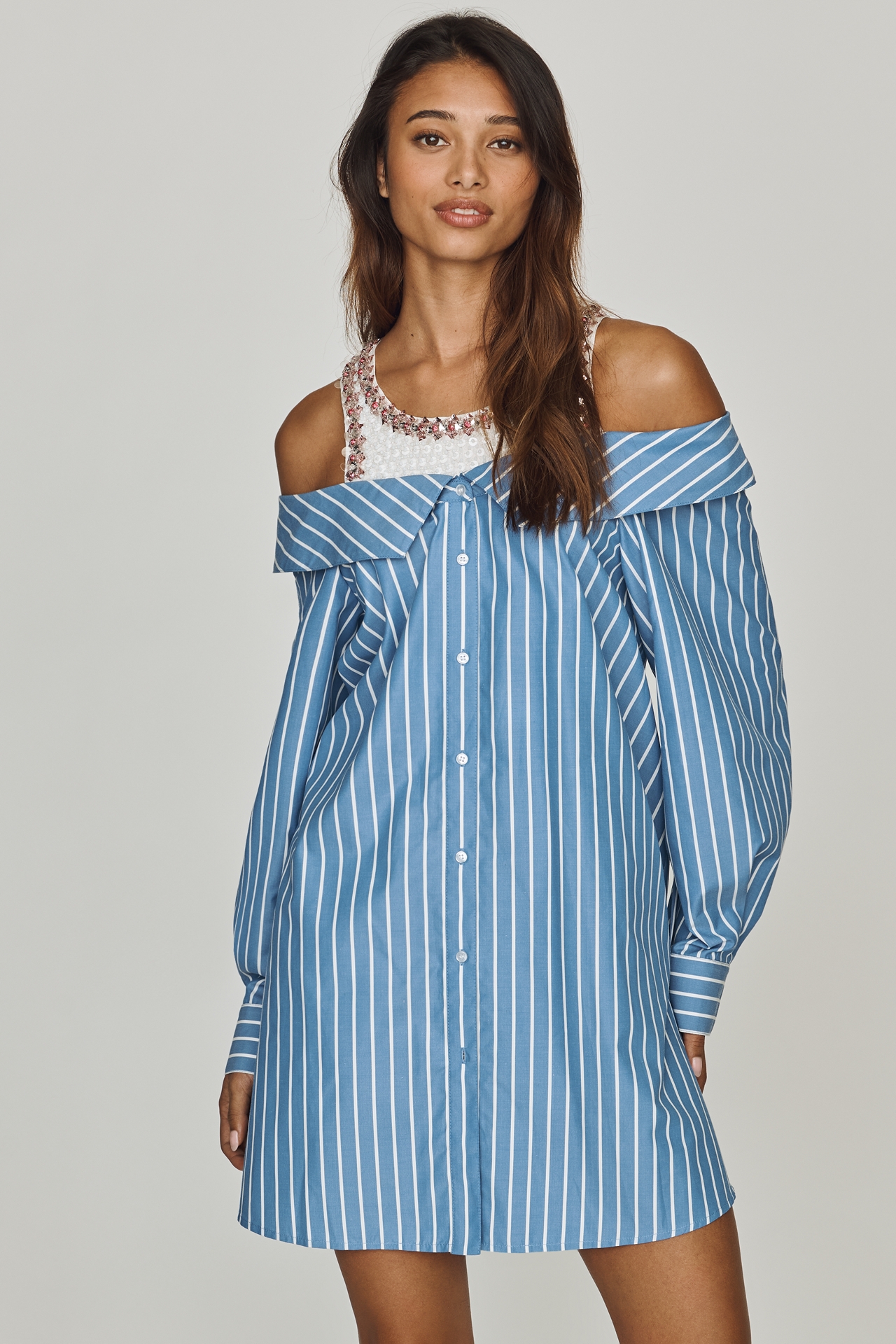 Essentiel Antwerp Jori Off-Shoulder Dress
