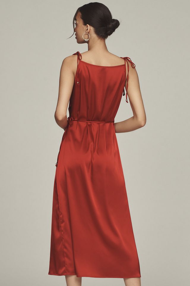 Scotch & Soda Tie-Shoulder Midi Dress #2