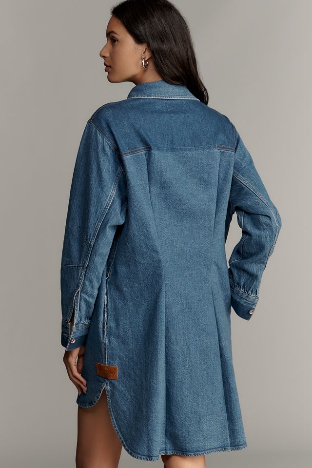 Scotch & Soda Long-Sleeve Denim Shirt Dress #2