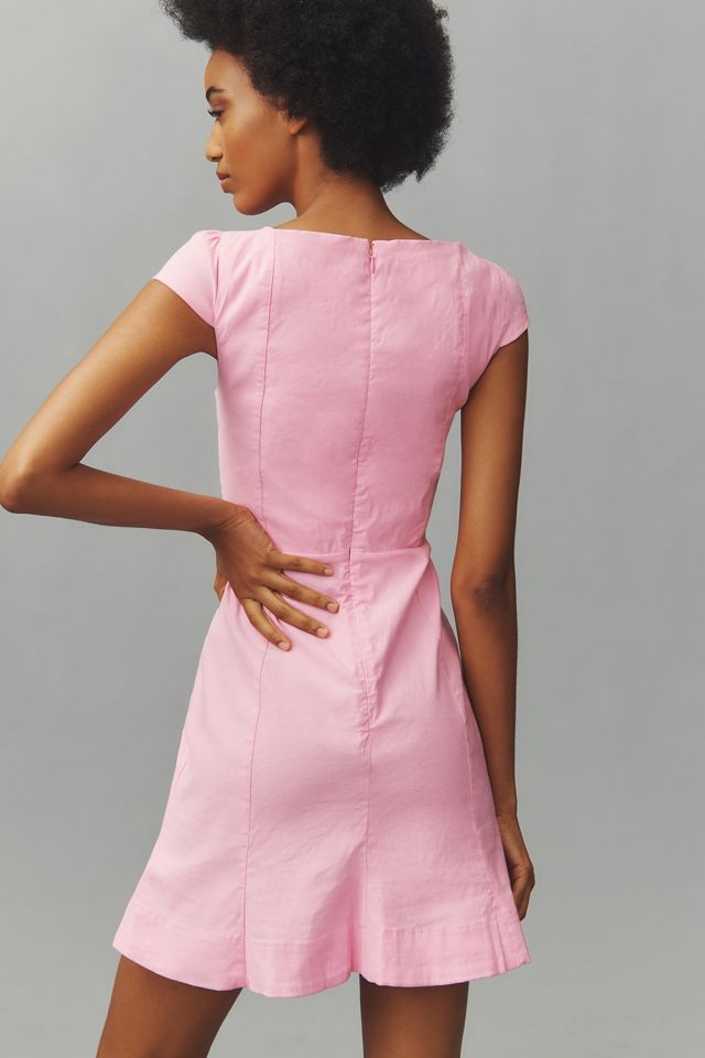 The Cecily Fit & Flare Sweetheart Mini Dress by Maeve #1
