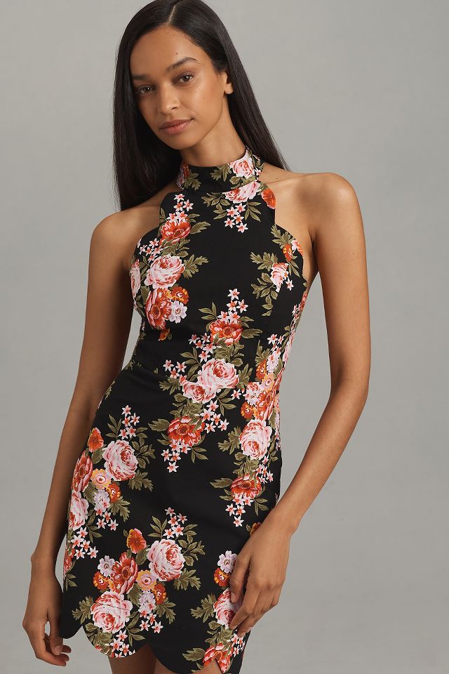 Anthropologie halter dress best sale