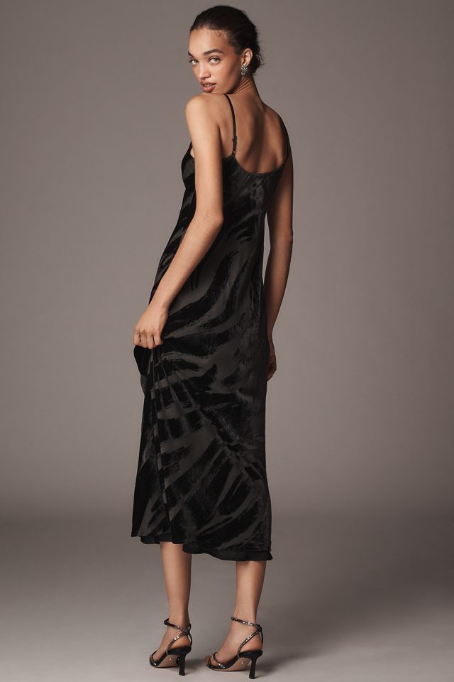 By Anthropologie Cowl-Neck Slip Dress #1