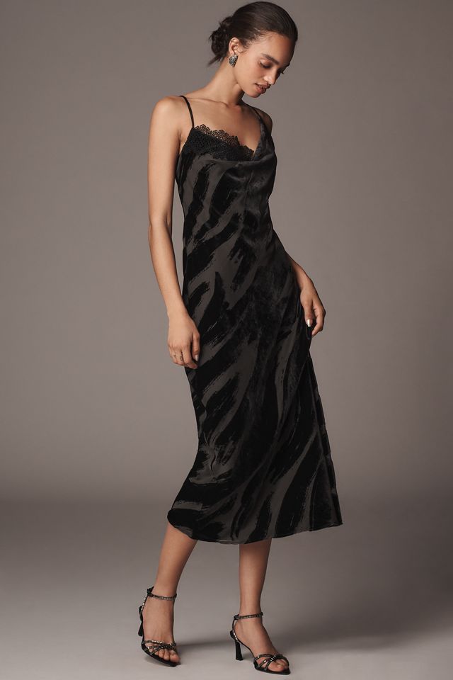 By Anthropologie Cowl-Neck Slip Dress #2