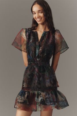 The Somerset Organza Mini Dress