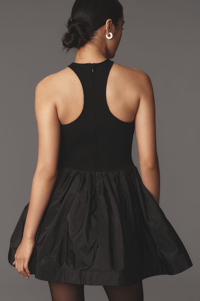 Maeve Halter Fit & Flare Mini Dress #1