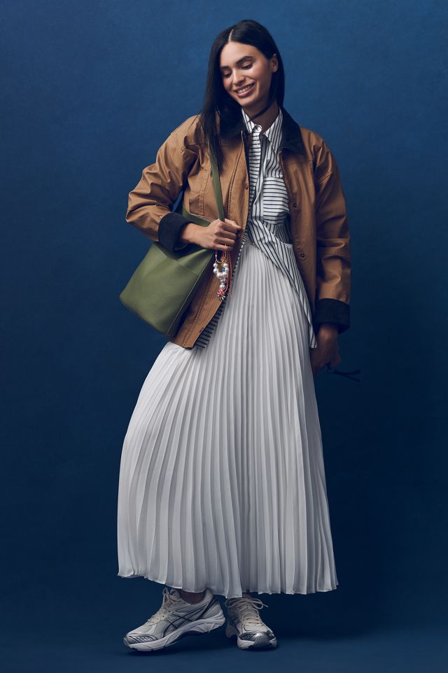 By Anthropologie Twofer Shirt Maxi Dress #5