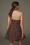 Maeve Square-Neck Fit-and-Flare Mini Dress