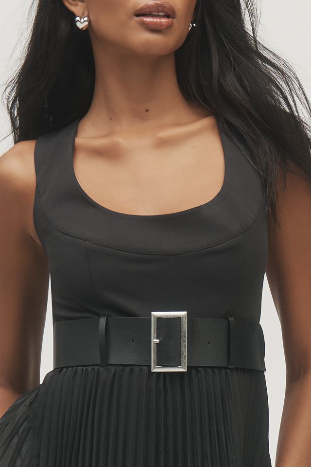 Maeve Sleeveless Pleated Mini Dress #3