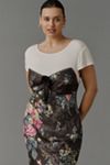 By Anthropologie Twofer Midi Slip Dress