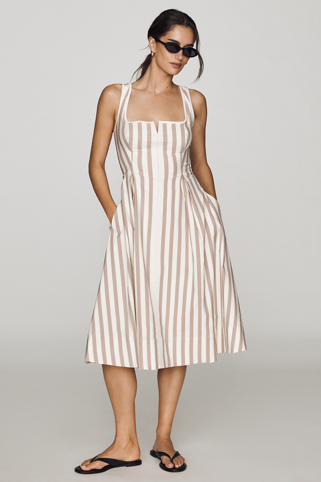 Maeve Arlette Midi Dress