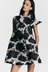 zara draped mini dress Embellished Bandeau Cowl-Waist Mini Dress in Gold - 14