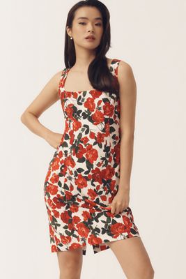 Maeve Sleeveless Square-Neck Knee-Length Dress