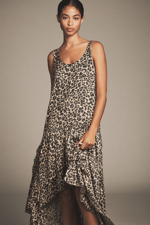 Maeve Oversized Twofer Graphic T-Shirt Midi Dress #2