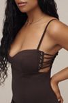 Maeve Sleeveless Corset Slim Knee-Length Dress