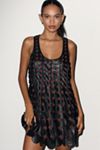 Maeve Faux Leather Sleeveless Swing Dress | Anthropologie