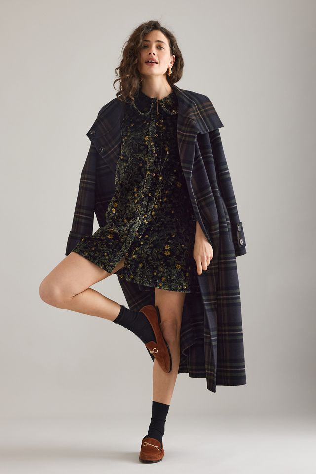 El Vestido Mini de Terciopelo de Manga Larga Keira de Pilcro #3