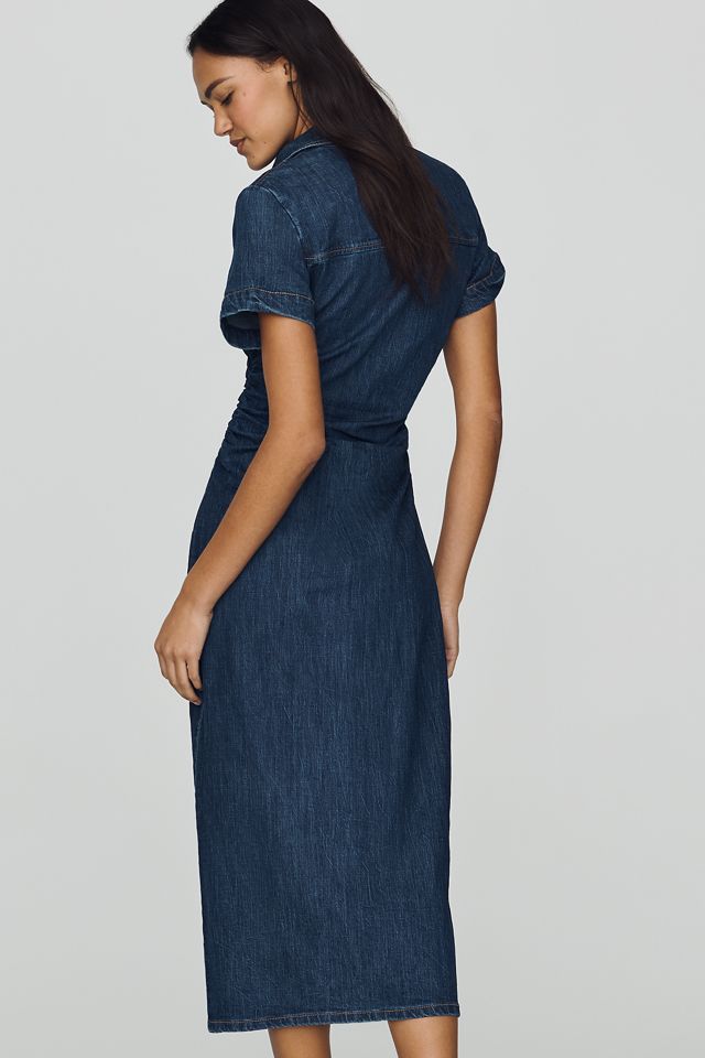 Pilcro Greer Denim Midi Shirtdress #1
