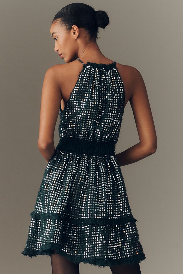 The Somerset Shine Mini Halter Dress #3