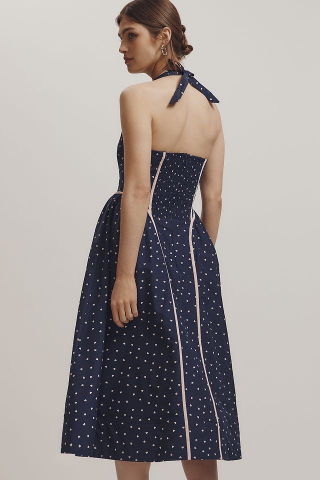 knee length dresses for ladies Maeve Pleated Midi Dress