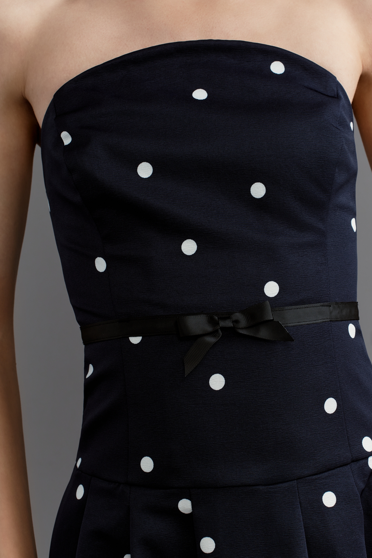 Maeve Strapless A-Line Midi Dress