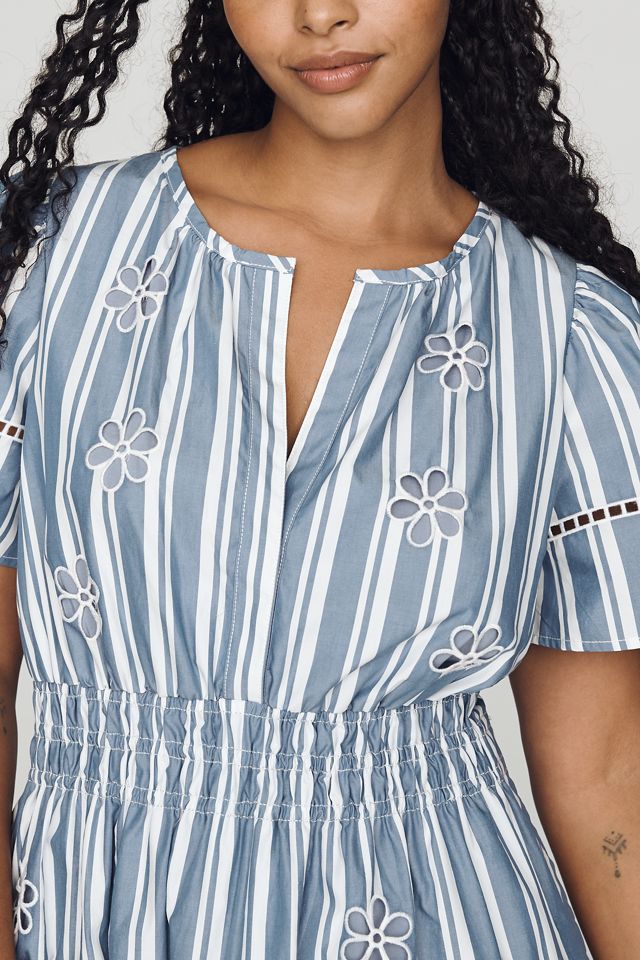 Somerset Cotton Embroidered Eyelet Maxi Dress #5